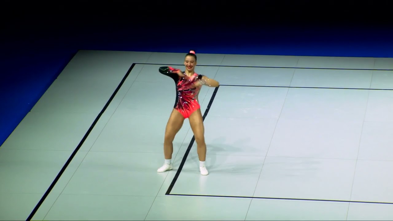 ONBASI Ayse (TUR) - 2024 Aerobic Worlds, Pesaro (ITA) Qualifications Individual Women