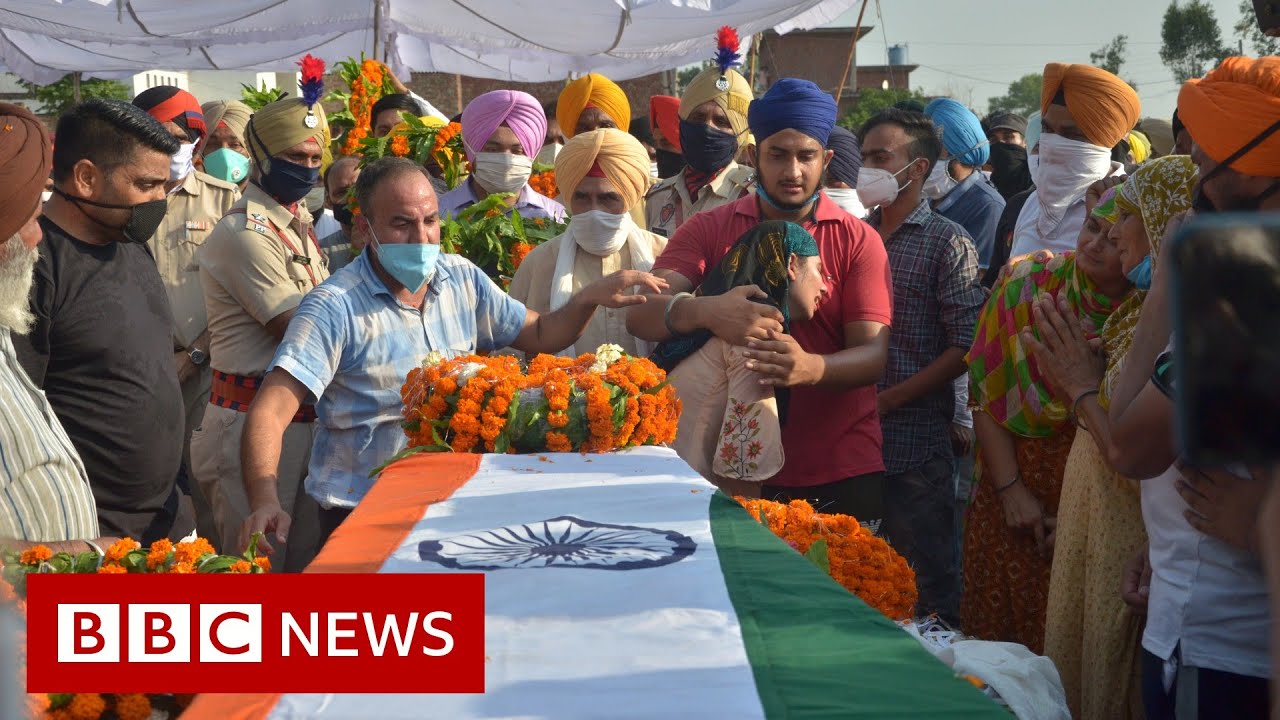 Funerals held for Indian soldiers killed in China Ladakh clash