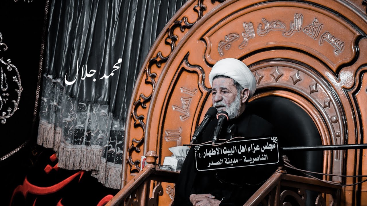 محاضرة(الشيخ جعفر الابراهيمي)  استشهاد الرسول ص 