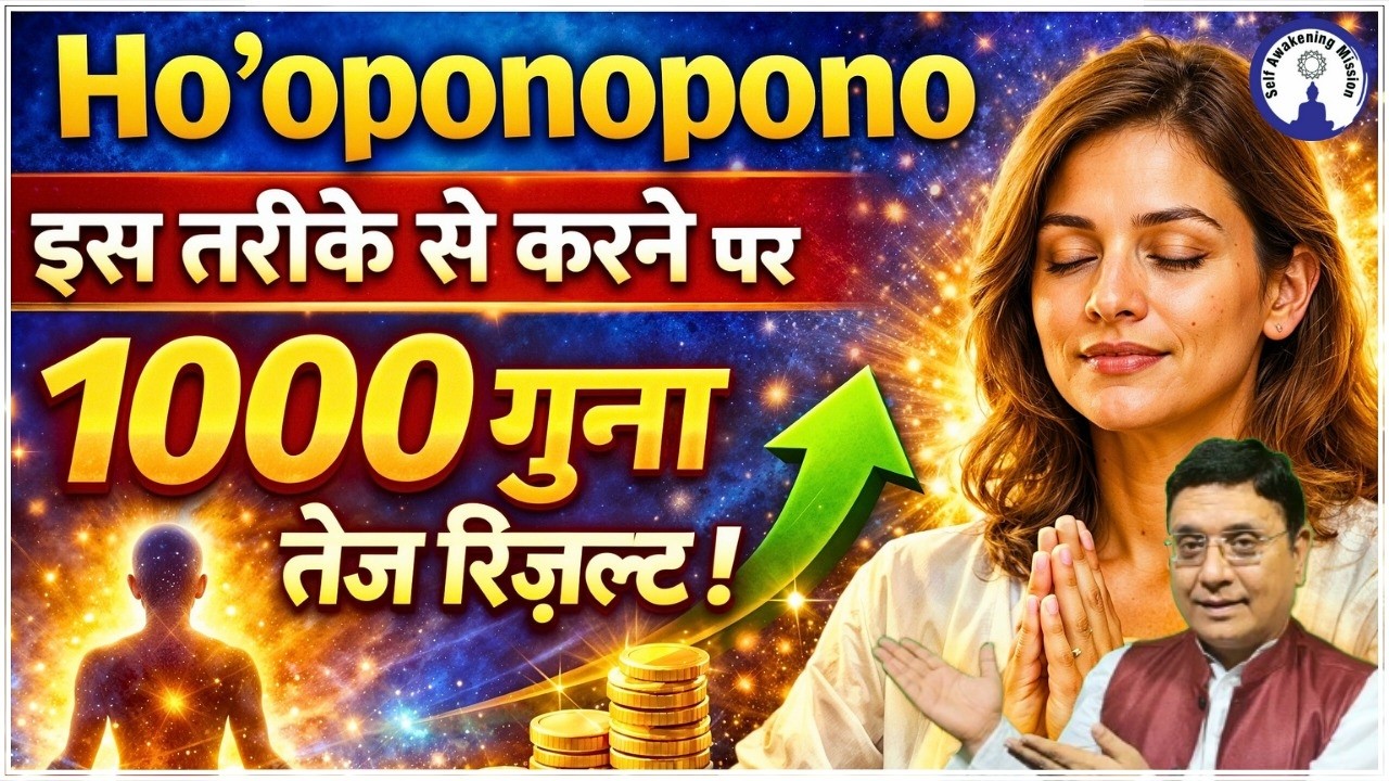 Ho'oponopono की असली आध्यात्मिक प्रक्रिया #sanjivmalik