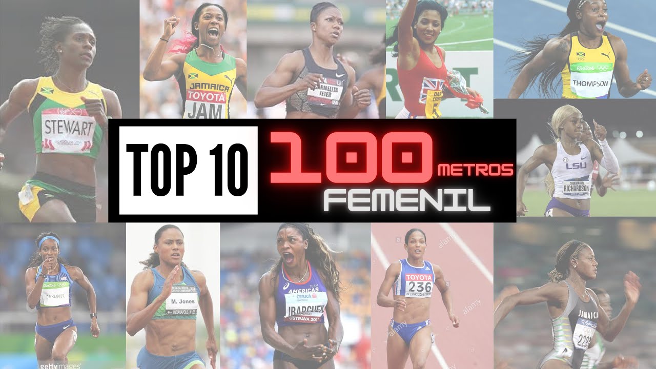 Top 10 en 100 Metros FEMENINO