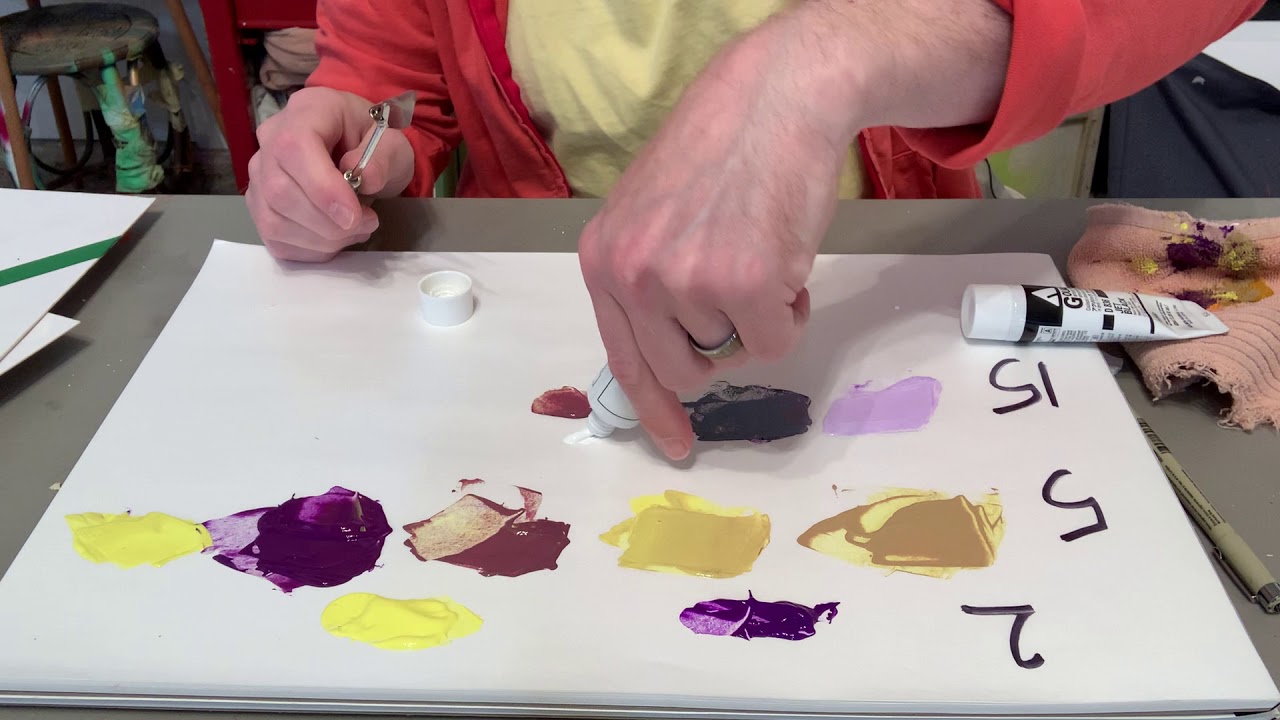 Color Theory: Video 19 Complements Assignment 9