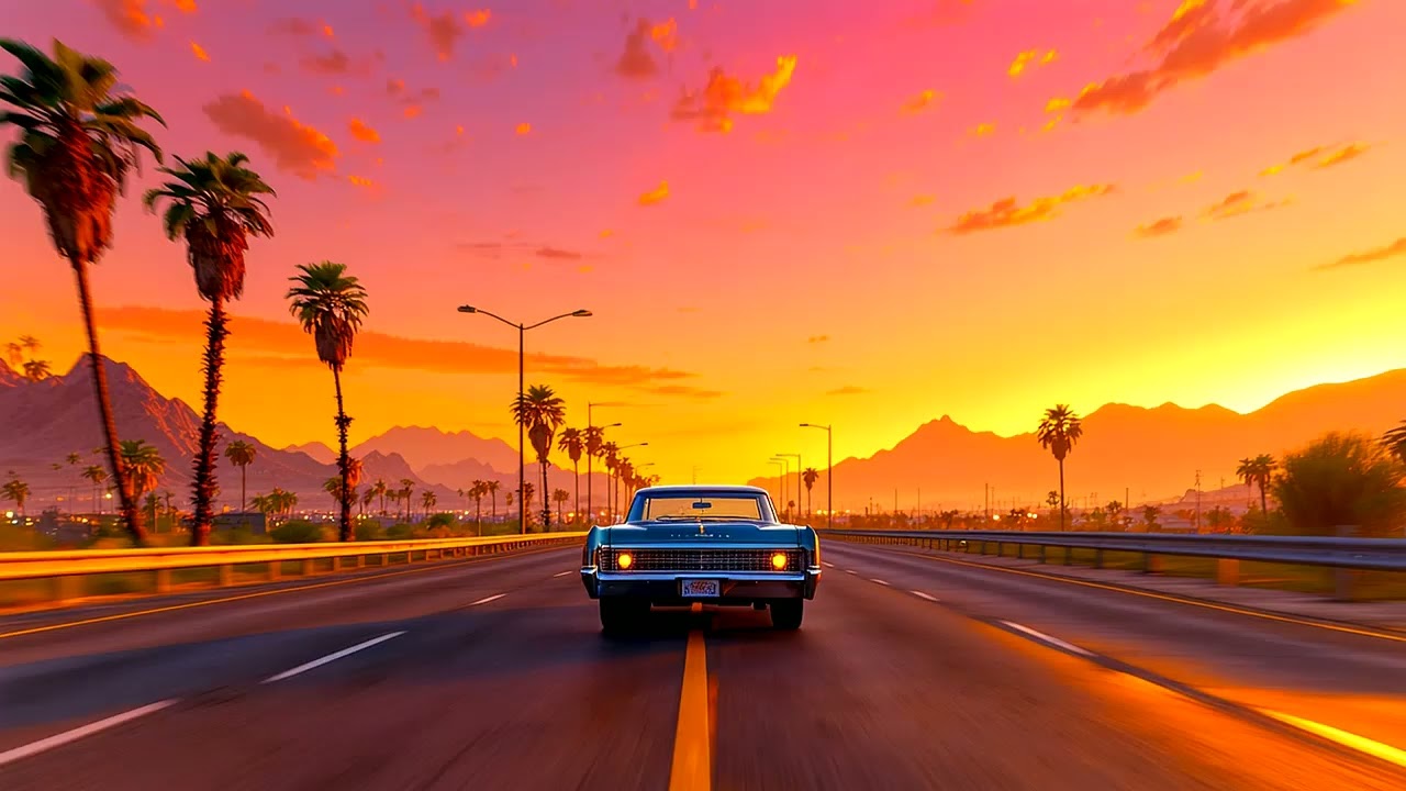 Sunset Drive 🌅 | 1 Hour of Dreamy 80s Synthwave