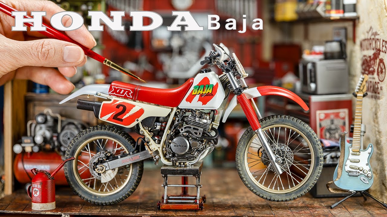 HASEGAWA HONDA XLR Baja