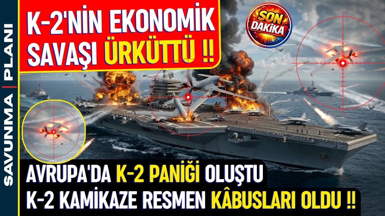 AVRUPA'NIN YENİ SINAVININ ADI BAYKAR K-2 KAMİKAZE İHA - SAVUNMA SANAYİ