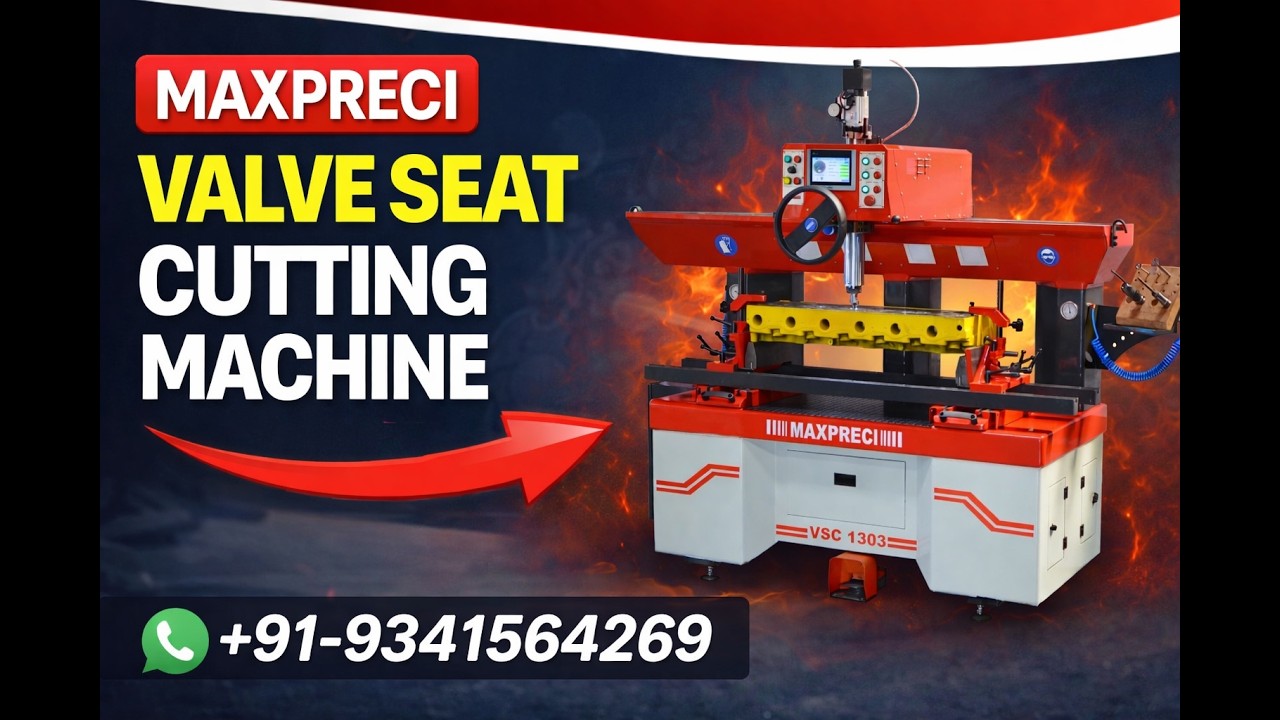 Maxpreci Valve Seat Cutting Machine - VSC || MAXPRECI MACHINES ||