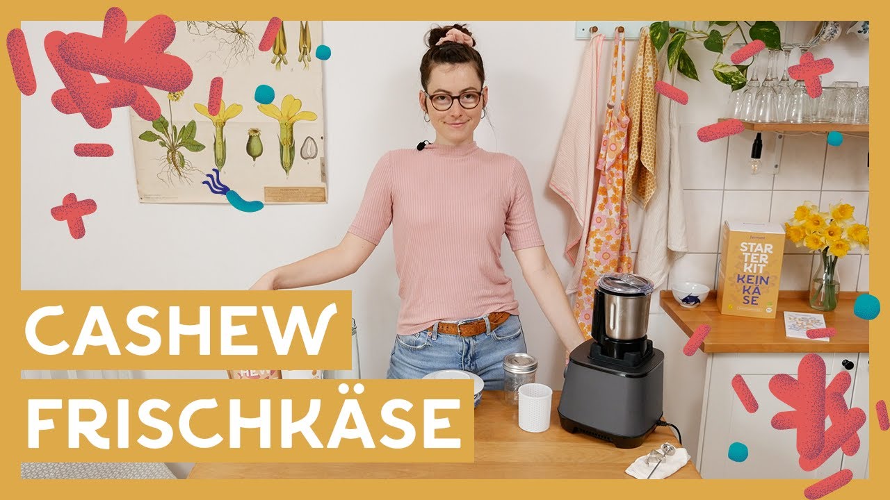 Cashewkäse selber machen - so einfach geht's I Frischkäse aus fermentierten Cashews