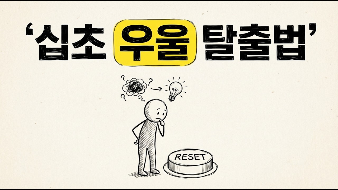 우울할 때 10초만 하세요ㅣ뇌과학이 증명한 기분 리셋 트릭 3가지