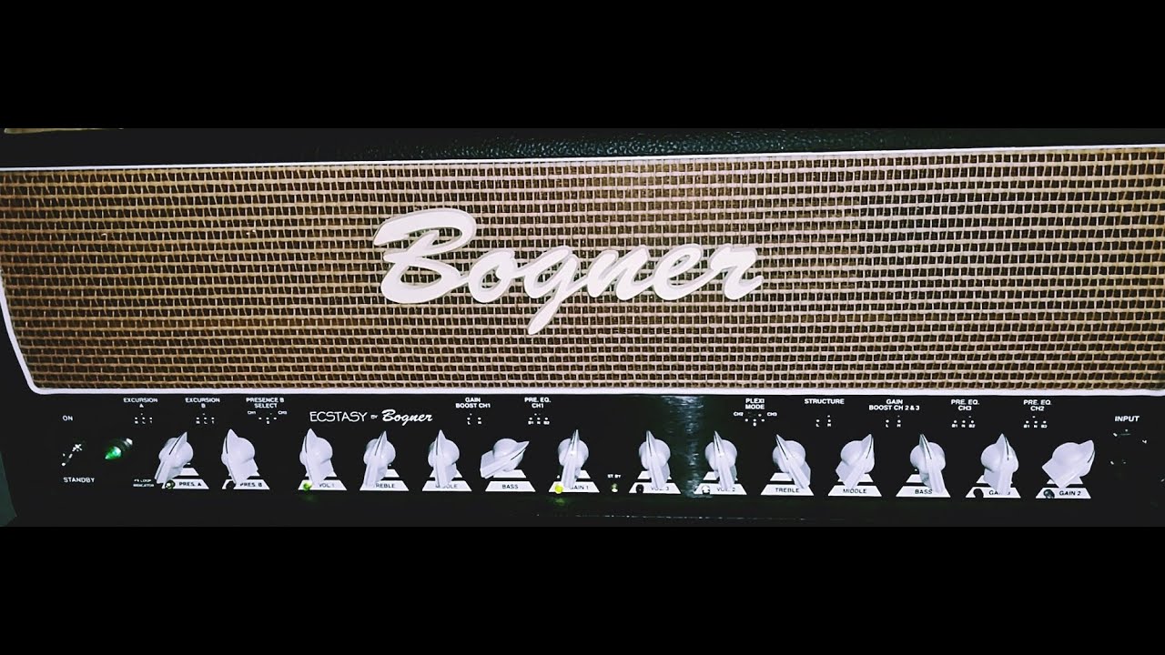 Bogner Ecstasy 101 B (2007) all channels demo