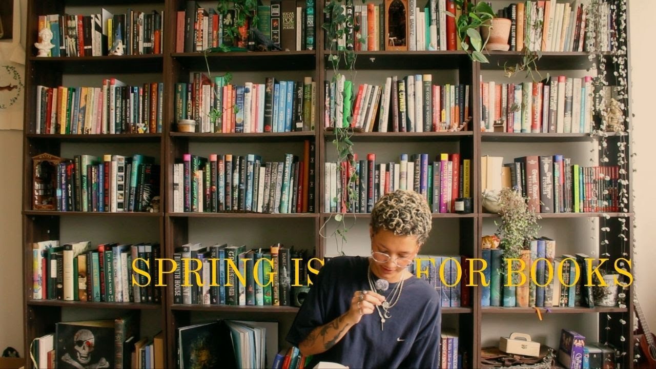 touching grass and reading great books (mary oliver, my first sci-fi, literary fiction)