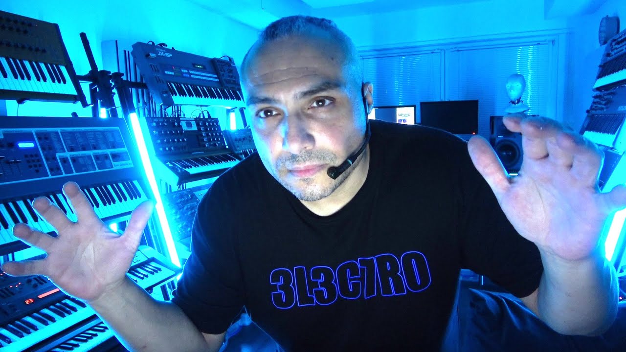 Anthony Rother - Data-Life - CYBERSPACE REALITY (Studio Session)
