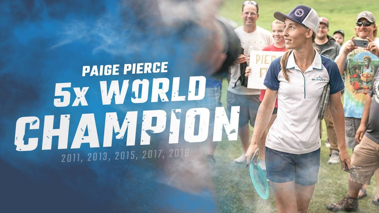Paige Pierce 2019 Pro Worlds Final Round - Caddy's View
