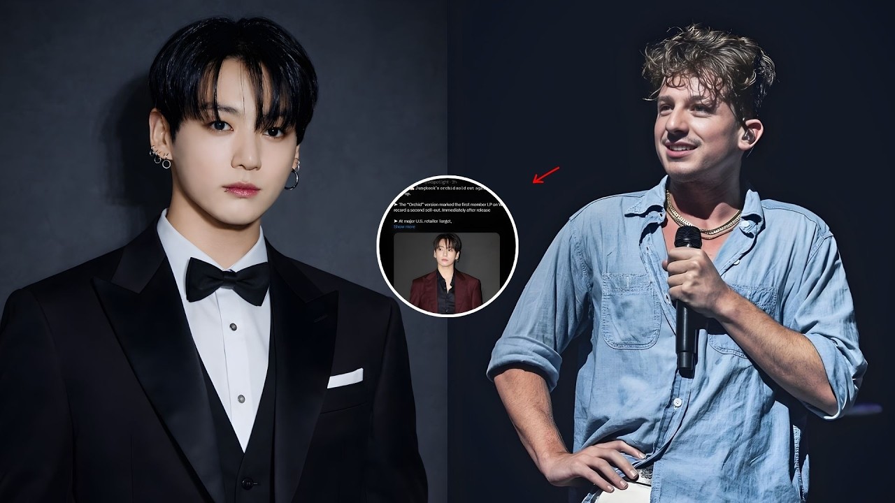 Jungkook Breaks Records AGAIN… Is Charlie Puth Proud or Quietly Stunned?