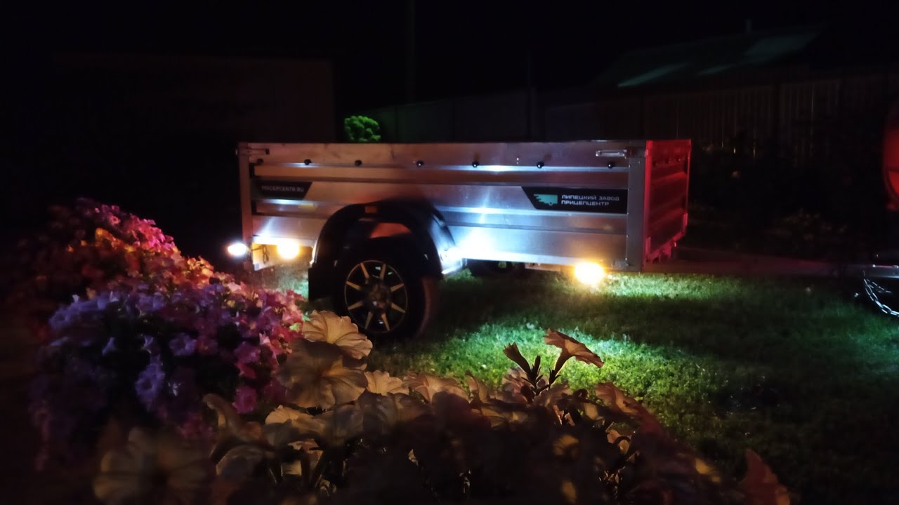 Добавил фонарей Липецкому прицепу ПрицепЦентр! 🚙 Установил боковые фонари на прицеп. 
