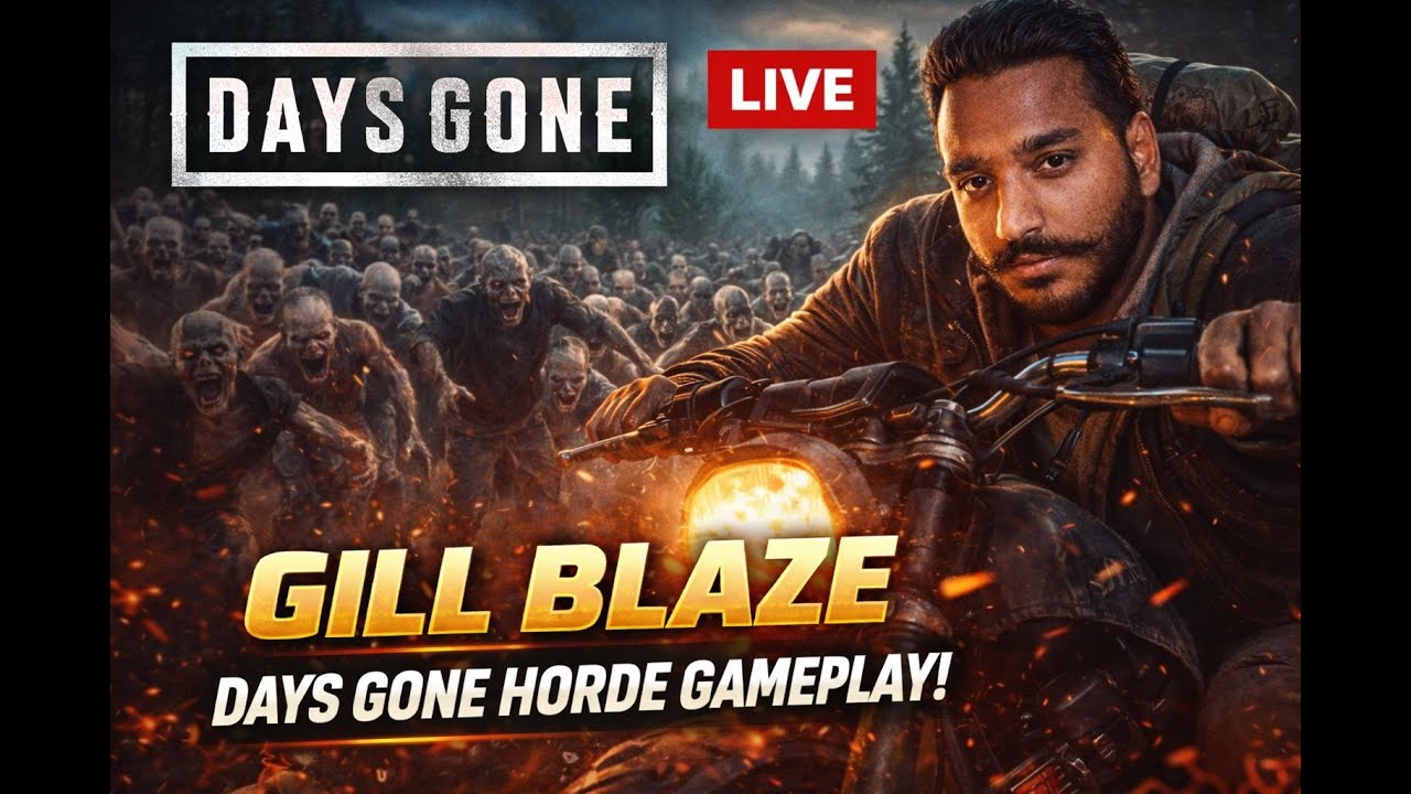 “This World Is Brutal… First Time Playing Days Gone LIVE” PUNJABI