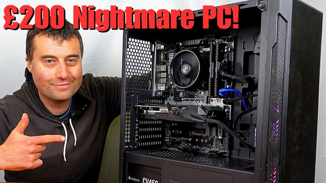 £200 GTX 1060 6GB & Ryzen 5 2600 Nightmare Gaming PC Build