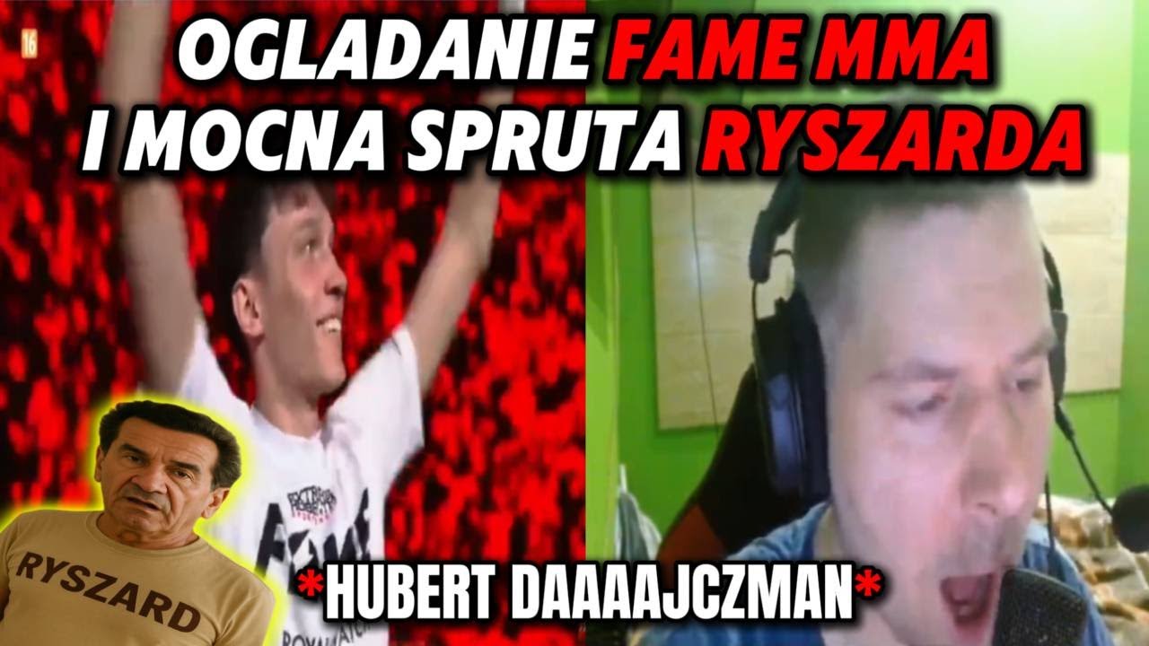 Dawid Jasper | OGLĄDANIE FAME MMA I MOCNA SPRUTA RYSZARDA