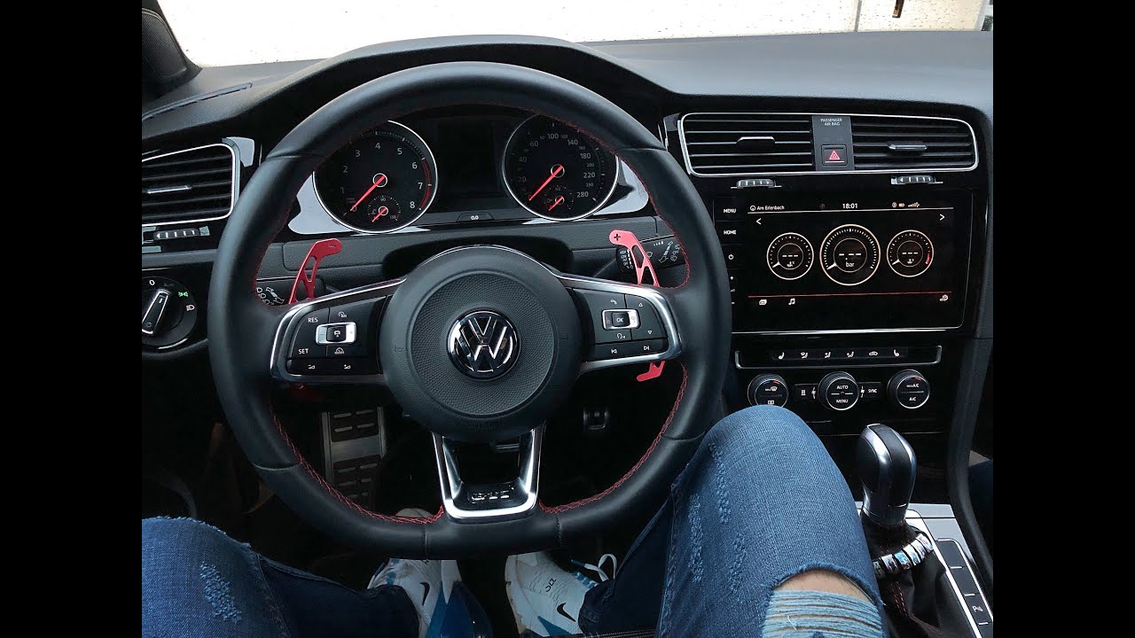 Golf 7 GTI Einbau/Umbau Schaltwippen | PerformanceLöwe