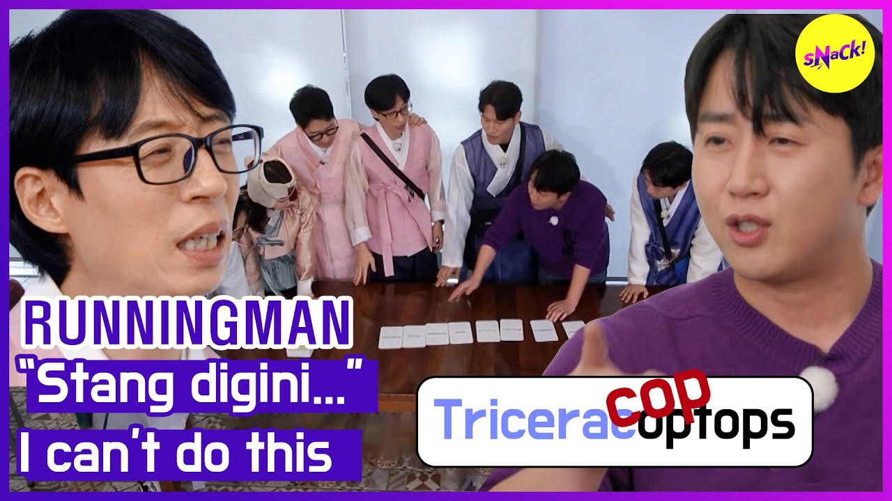 [RUNNINGMAN] &ldquo;Stang digini...&rdquo; I can't do this (ENGSUB)