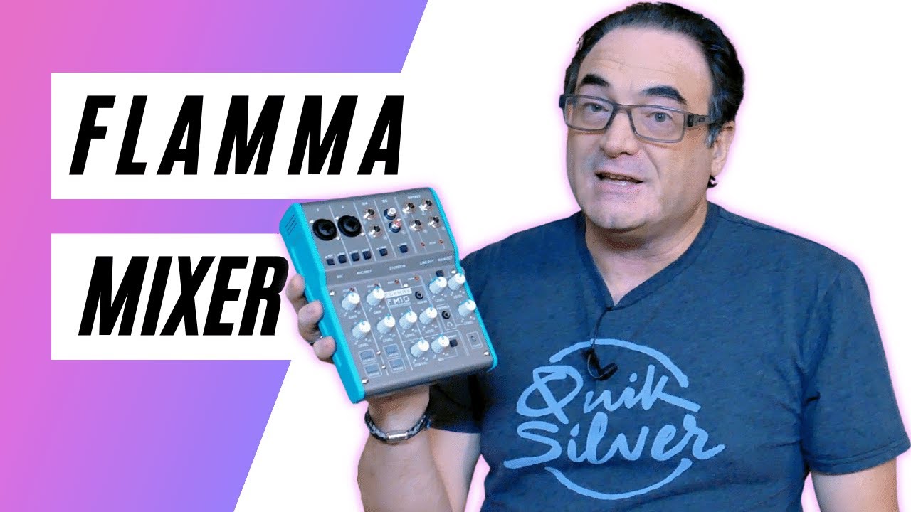 The Flamma FM10 USB Bus Powered Mixing Console Rocks!