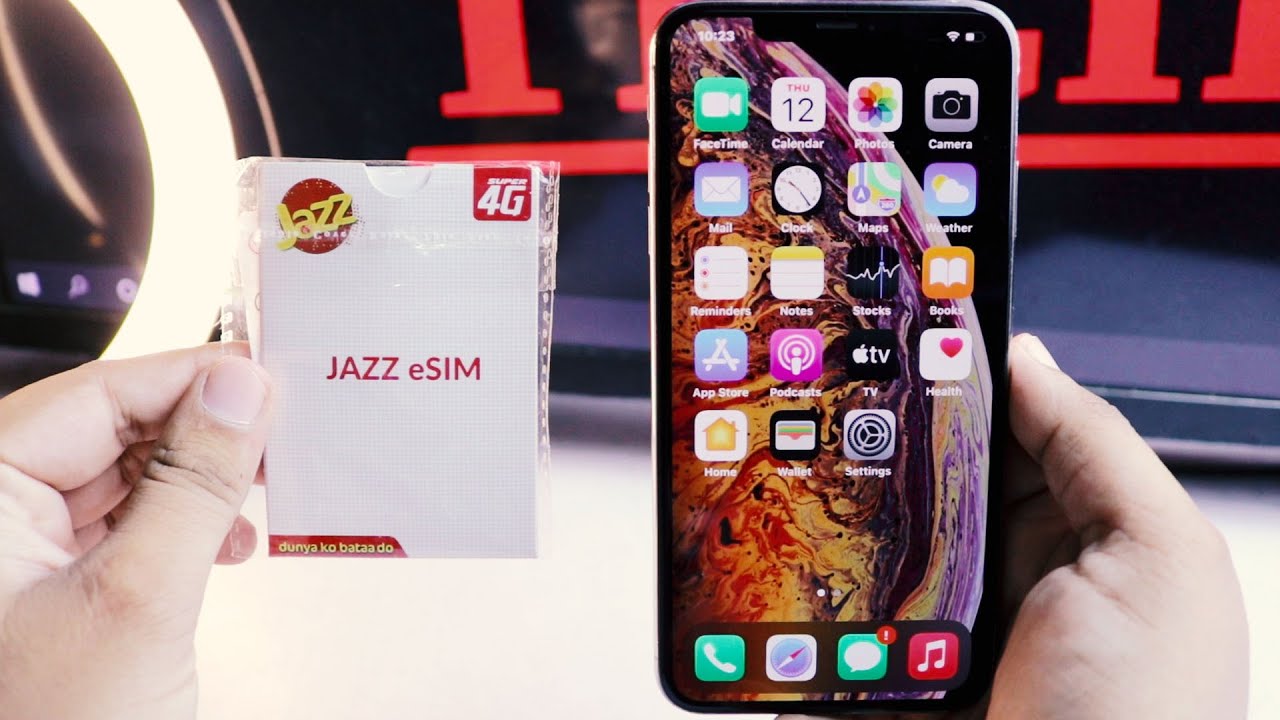 How To Install And Use E-SIM On iPhone  | JAZZ