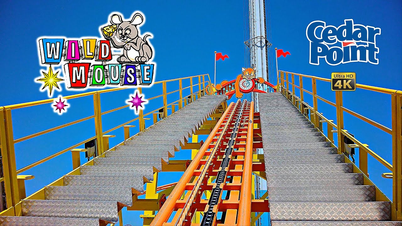 2024 Wild Mouse Roller Coaster On Ride 4K POV Cedar Point