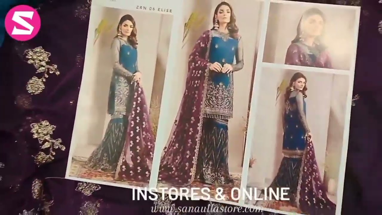 Naqsh By Zarif Embroidered Festive Collection - Unboxing Video 👗🥰