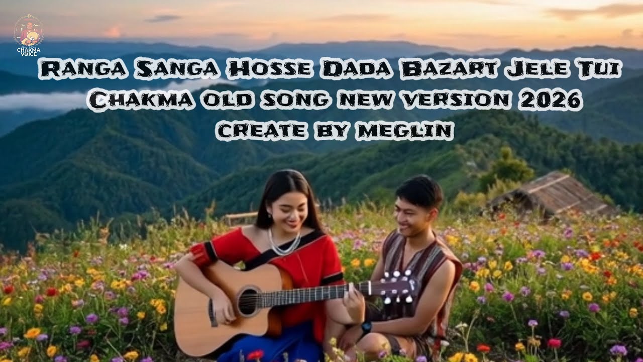 Ranga Sanga Hosse Dada Bazart Jele Tui...Chakma new song 2026...রাঙ্গা চাঙ্গা হুচ্ছে দাদা চাকমা গিত