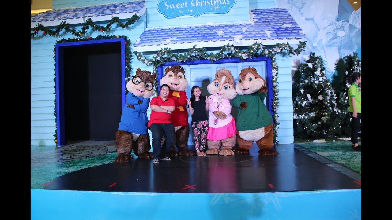 Full show Alvin and The Chipmunks "The Road Chip" @Supermall Pakuwon Indah
