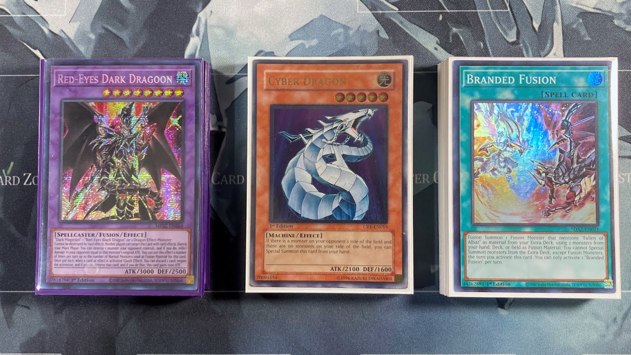 Branded Cyber Dragon Dragoon Deck July 2023 Yugioh
