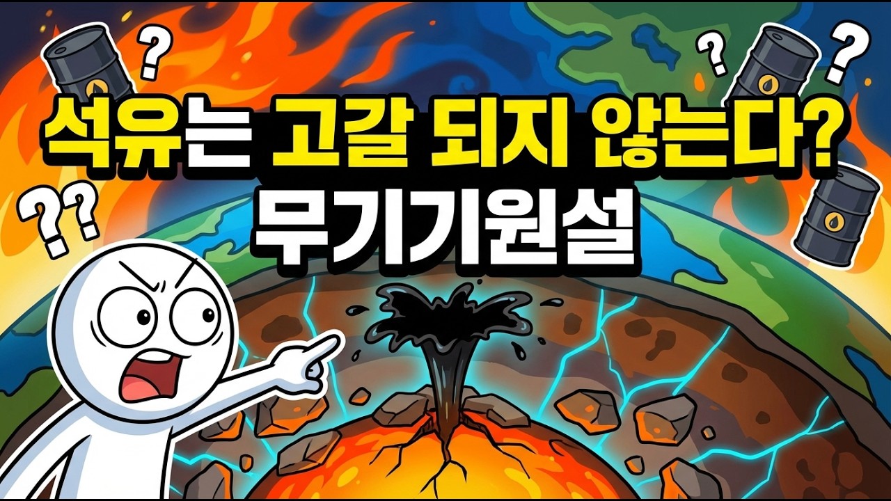 공룡 사체인 줄 알았던 석유 고갈되지 않는 무한한 자원일 수도 있다?