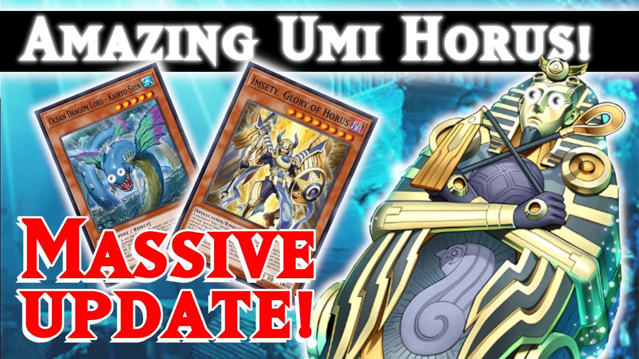 The Ultimate Competitive Umi Horus Decklist! Yugioh Masterduel Ranked Gameplay