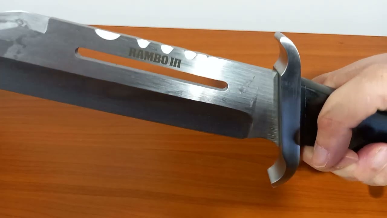 H.C.G. RAMBO III. UN COLTELLO ESAGERATO. UNBOXING
