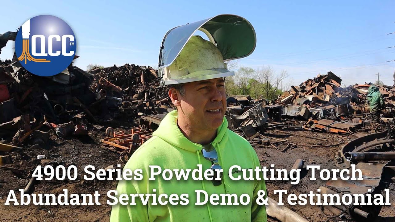 4900 Series Powder Cutting Torch: Abundant Services Demo & Testimonial