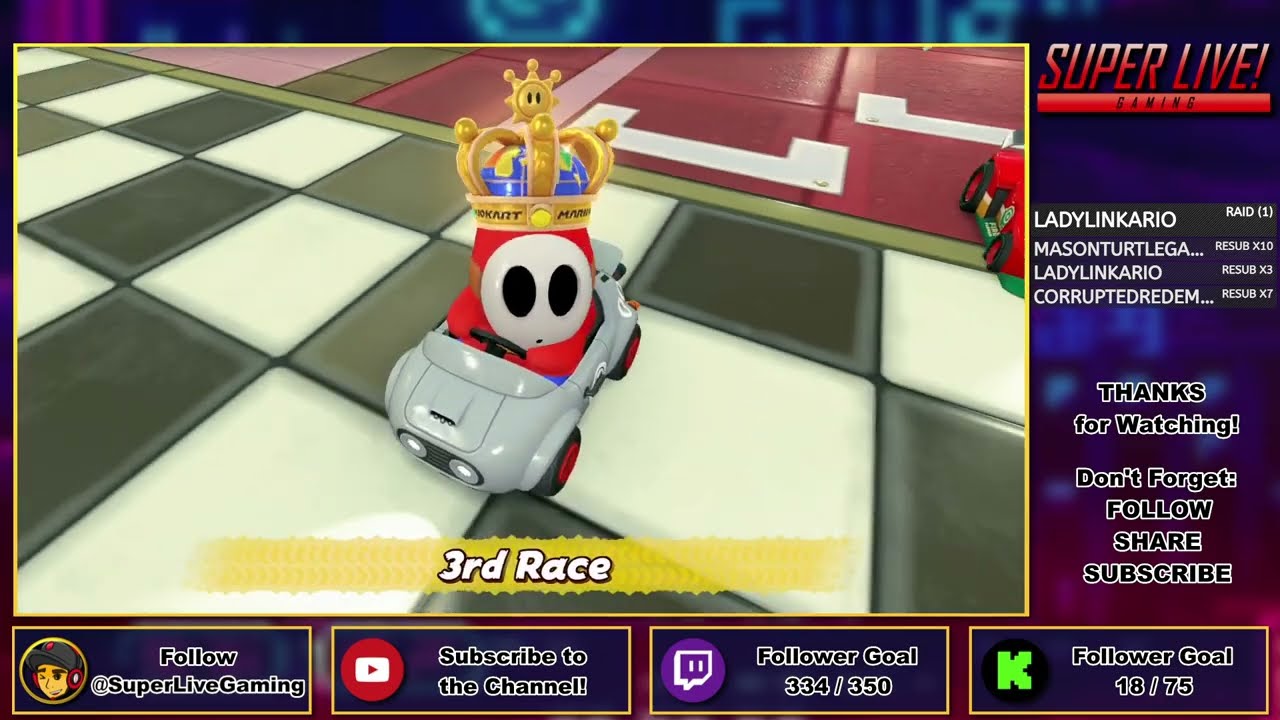 Mario Kart World - Online Racing - Twitch Archive [1.29.26] | Super Live Gaming
