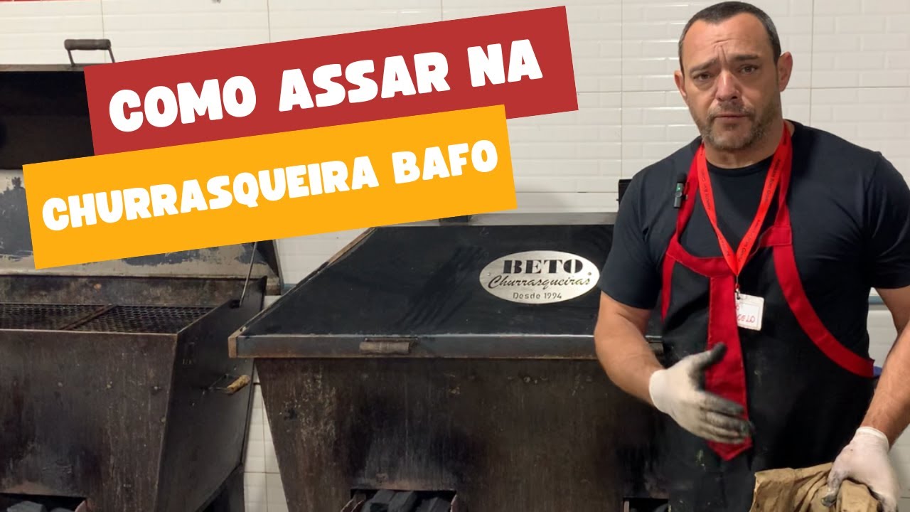 Churrasqueira de carvão como usar?