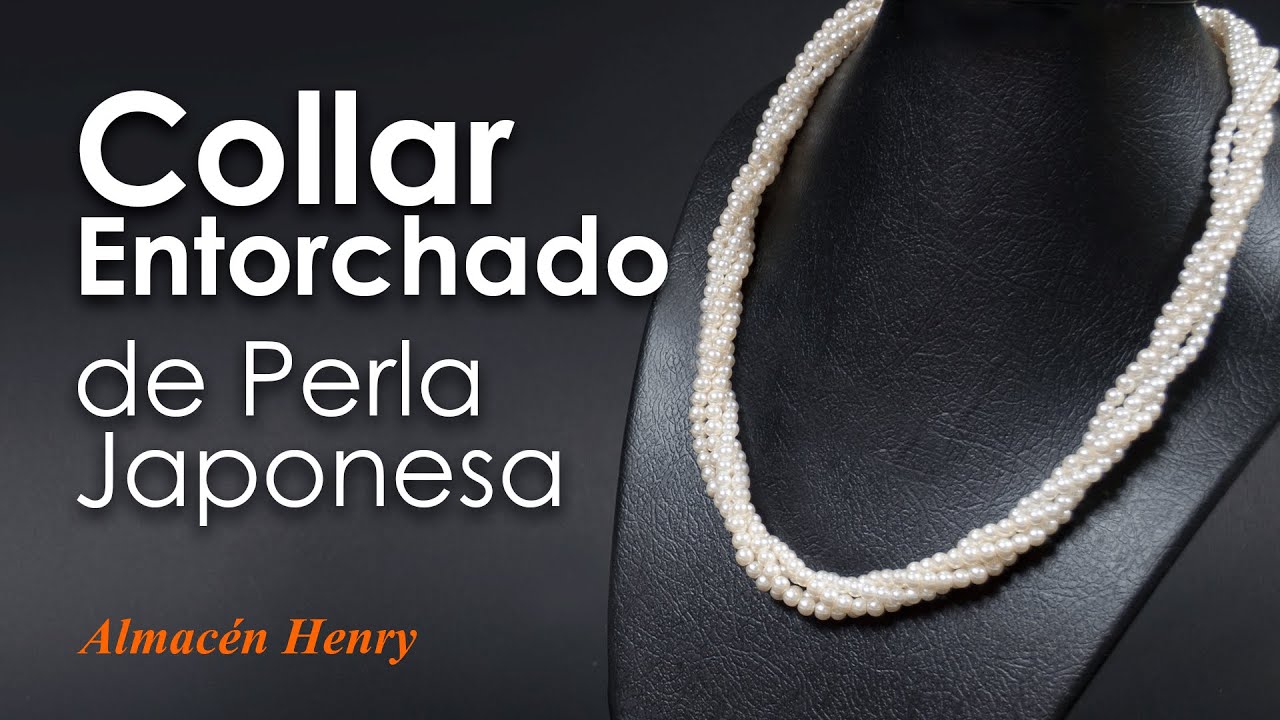 Tutorial - Collar Entorchado de Perla Japonesa