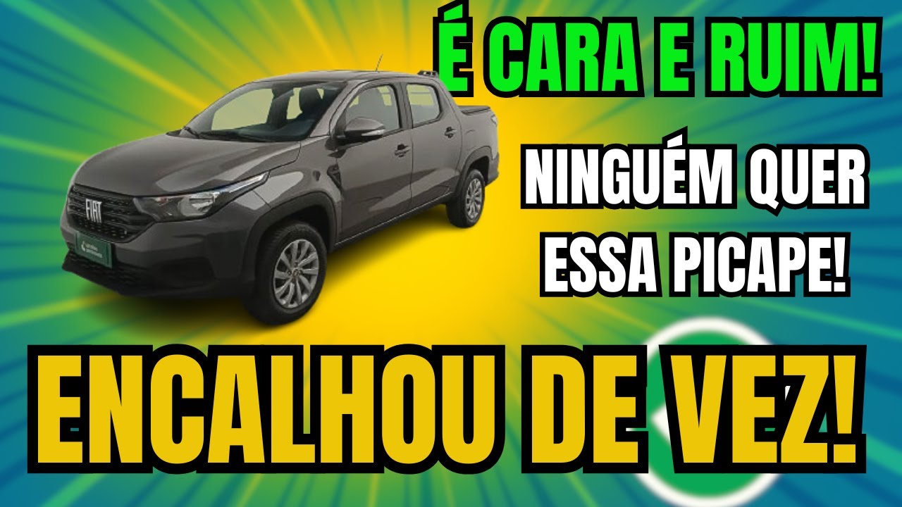 5 Picapes Que Estão Encalhadas Nas Lojas e Dando Prejuízo!