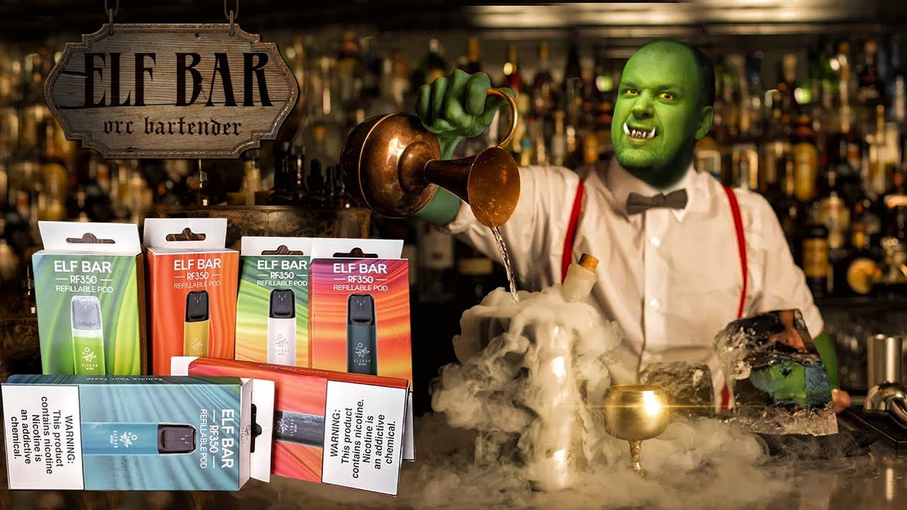 ELF BAR RF 350 - Эльфийская многоразка)