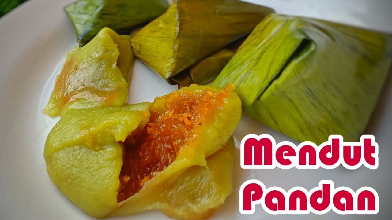 Memasak Mendut Pandan Menul-menul di Rumah Kakak