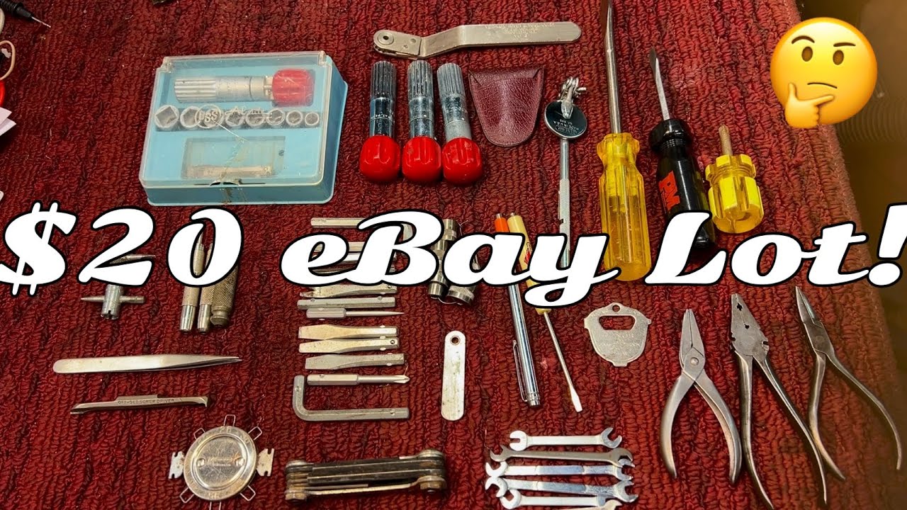 $20 eBay Tool lot-  Was it Worth the Money?
