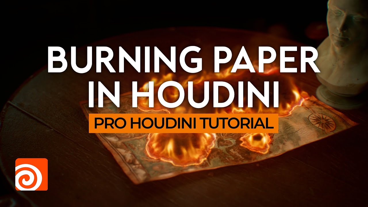 Burning Paper Tutorial Using Houdini & Karma
