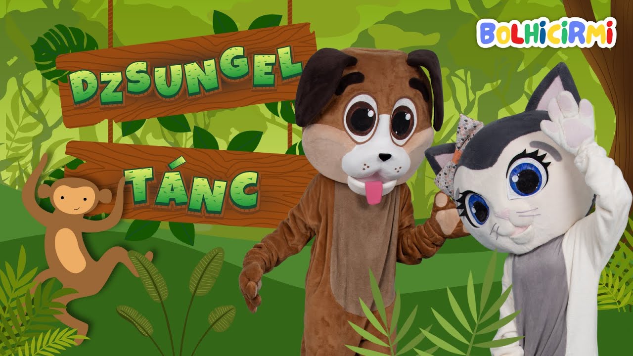 🎶 Bolhicirmi – Dzsungel Tánc 🌴🦁 | Vidám gyerekdal tánccal és állatokkal!