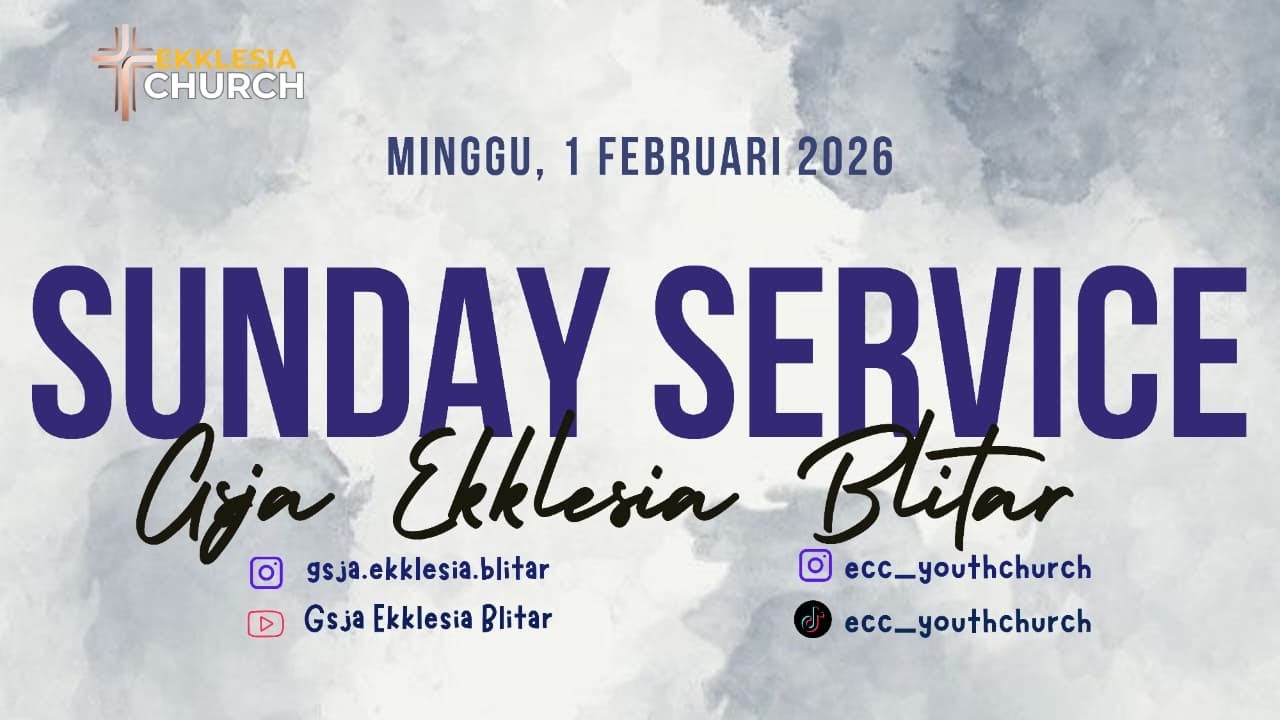 GSJA Ekklesia | Sunday Service | Ps. Abram Ali Sahara | 1 Februari 2026