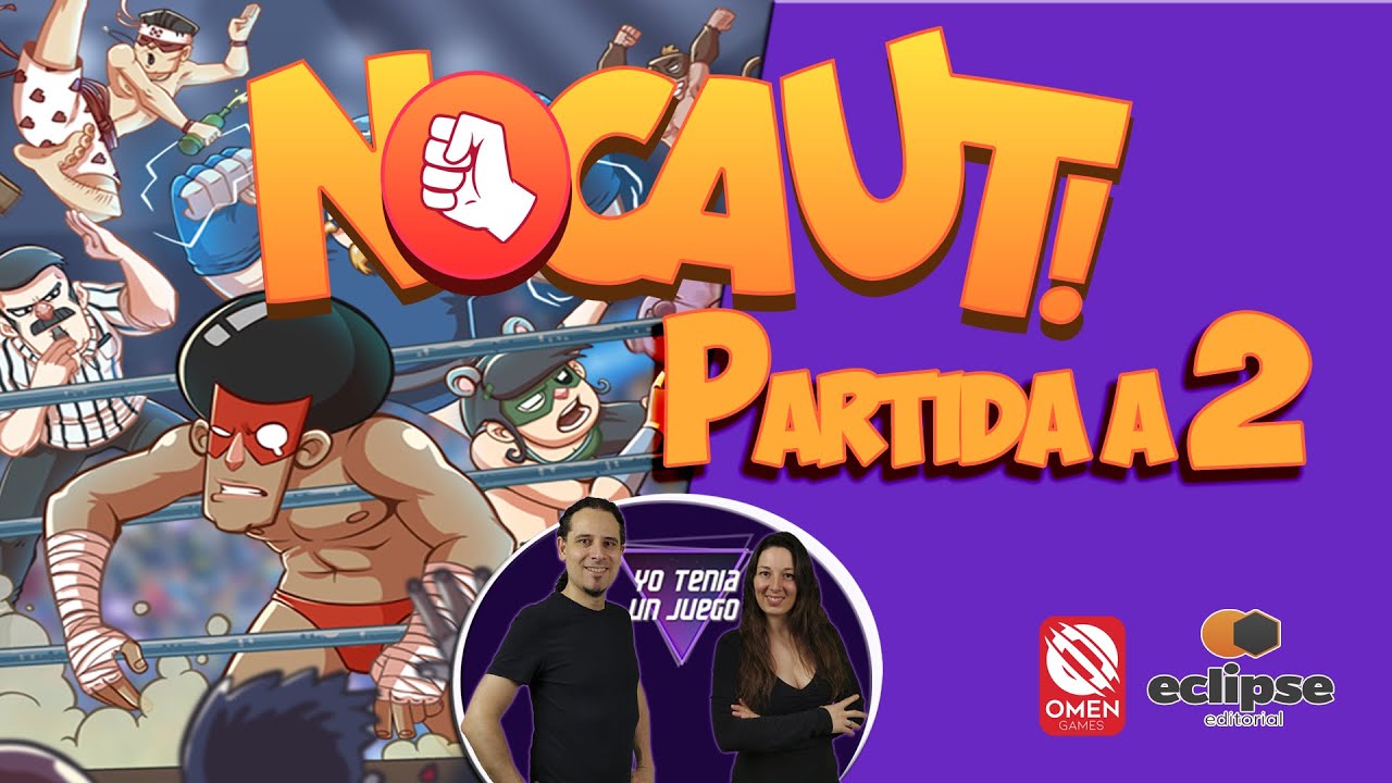 NOCAUT! | Partida a 2 | Juego de cartas | Juegos de mesa divertidos 🎲