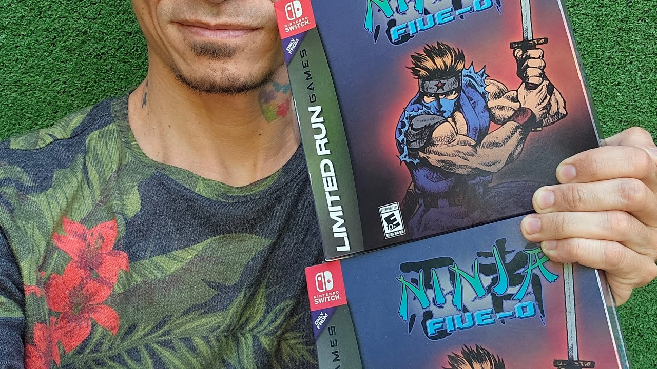 Unboxing de ninja five o  collector edition para nintendo switch.