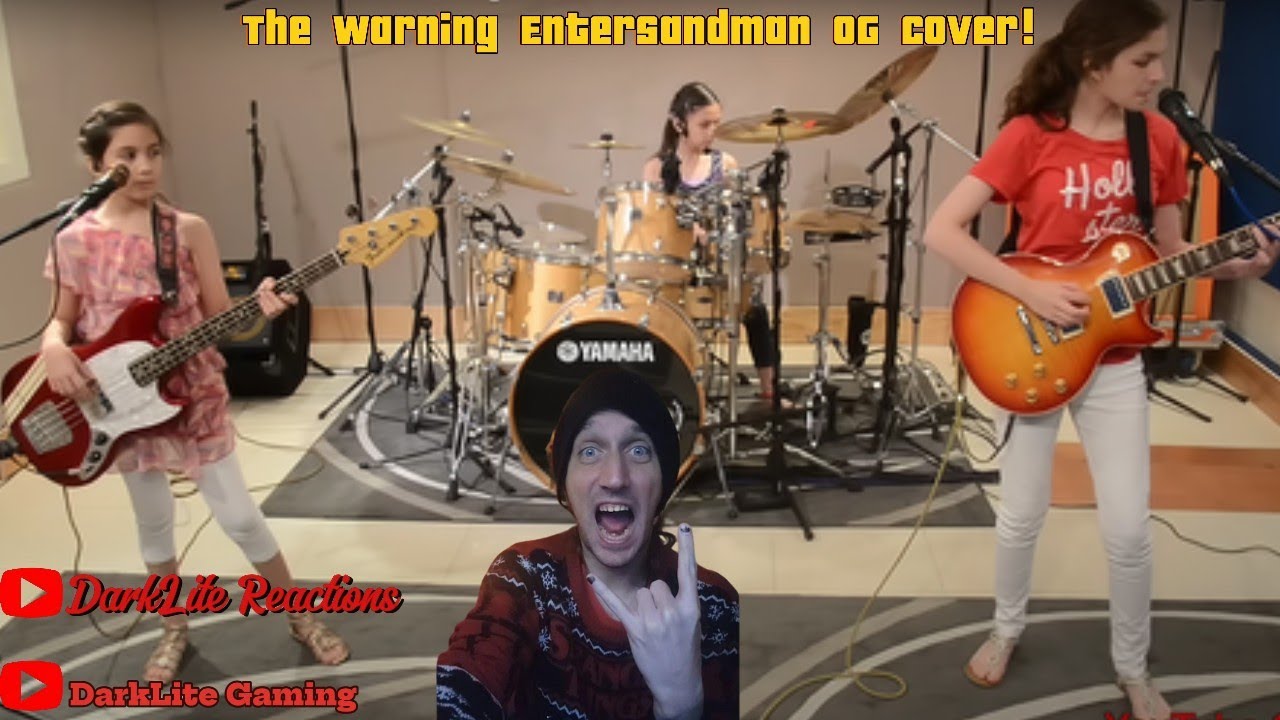 First Time Reaction To The Warning Enter Sandman OG Cover!