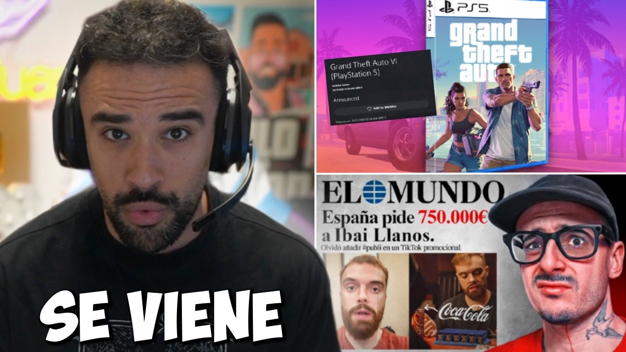 IlloJuan Reacciona a GTA 6 Filtrado en PS Store y la Multa Millonaria a Ibai