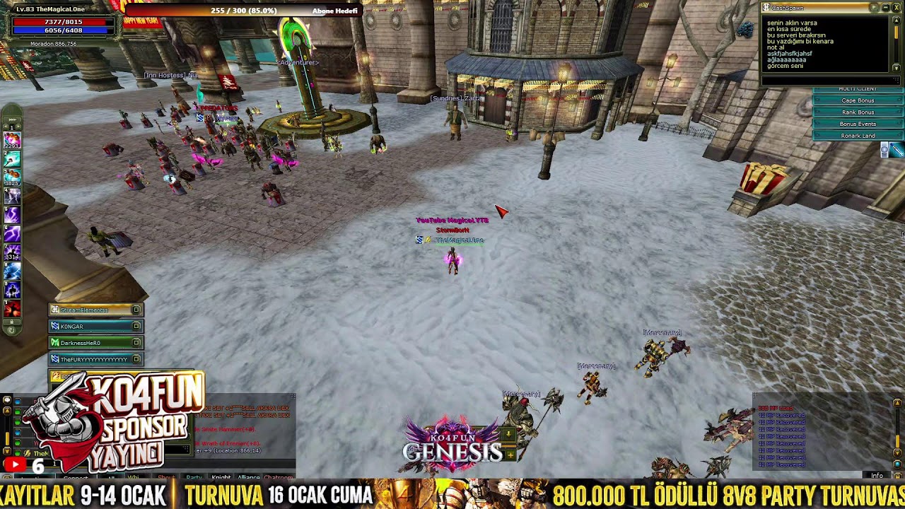 #KO4FUN 🏆  TheMagicaLOne / Solo Farm 🔥 Immortal 🔥 #Knight Online PVP #Canlı Yayın