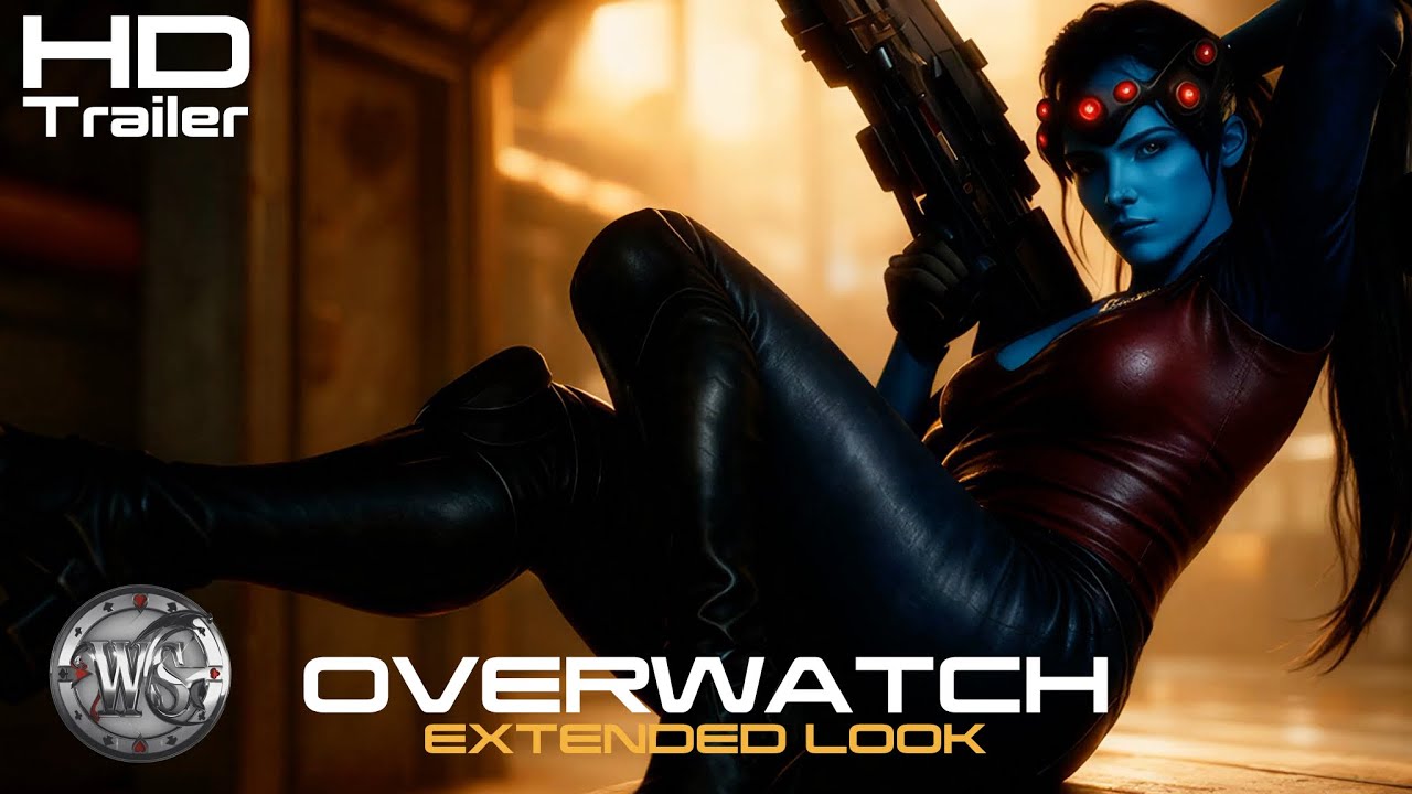 OVERWATCH | A I Extended Look | Sci fi Video Game adapt. 4K
